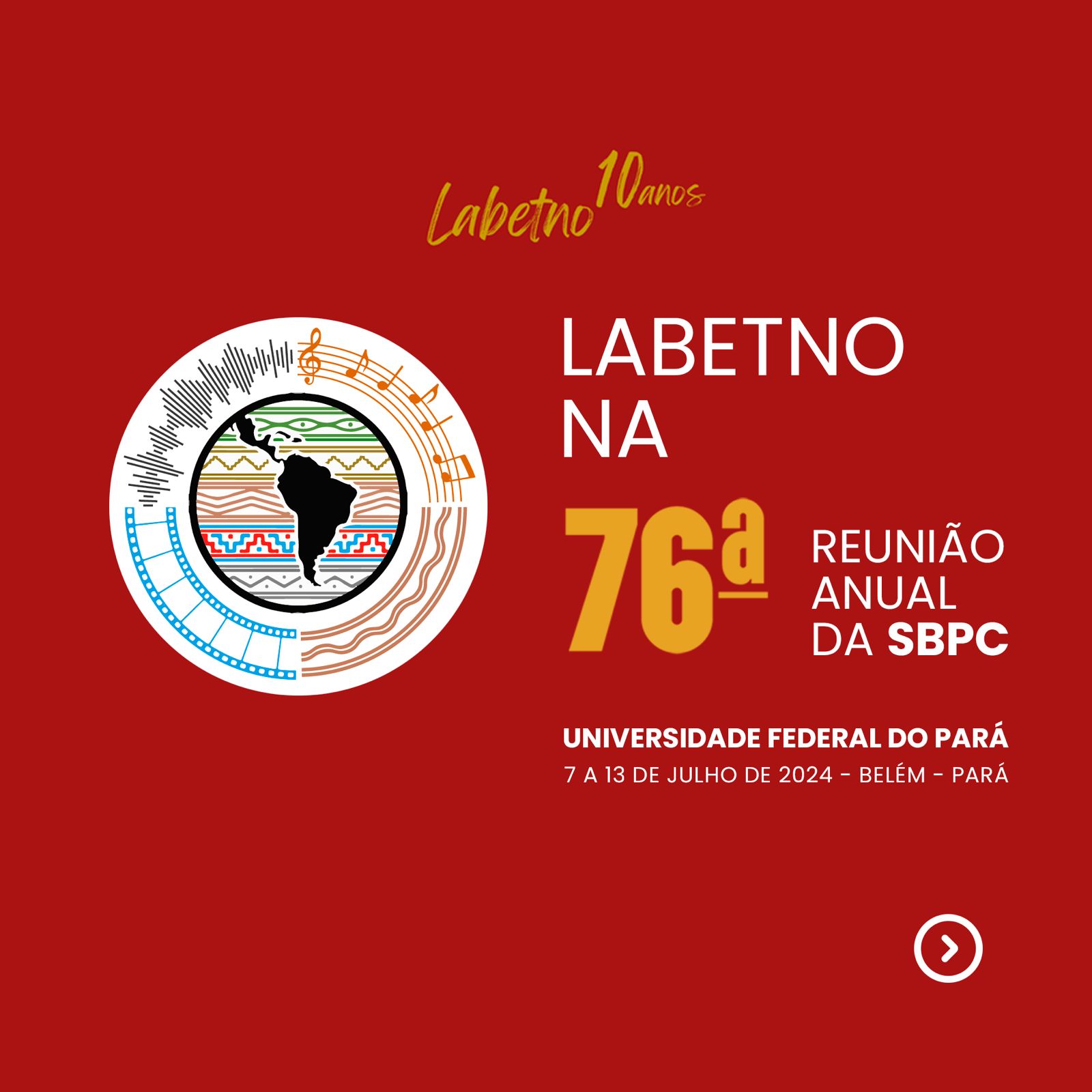 LABETNO na 76ª Reunião Anual da SBPC